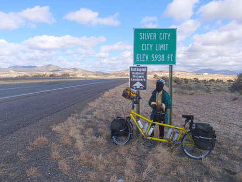 Silver City Limit and elevation.